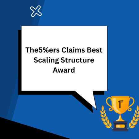 The5%ers Claims Best Scaling Structure Award
