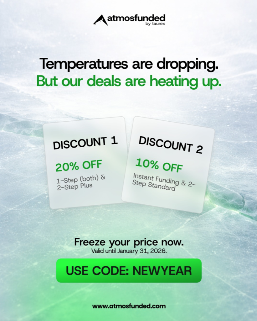 As 2026 kicks off, Atmos Funded is leaning into the new year with a winter trading offer designed to catch the attention of traders.